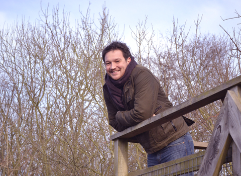 Ben on a nature reserve 