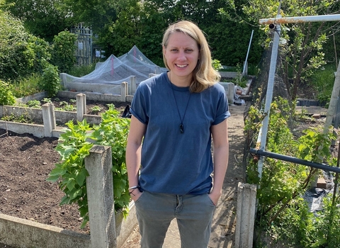 Emily Patrick My Wild Life on the allotment